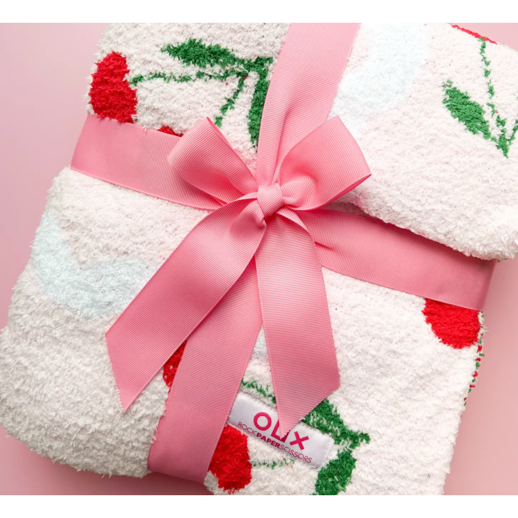Cherries & Chill blanket