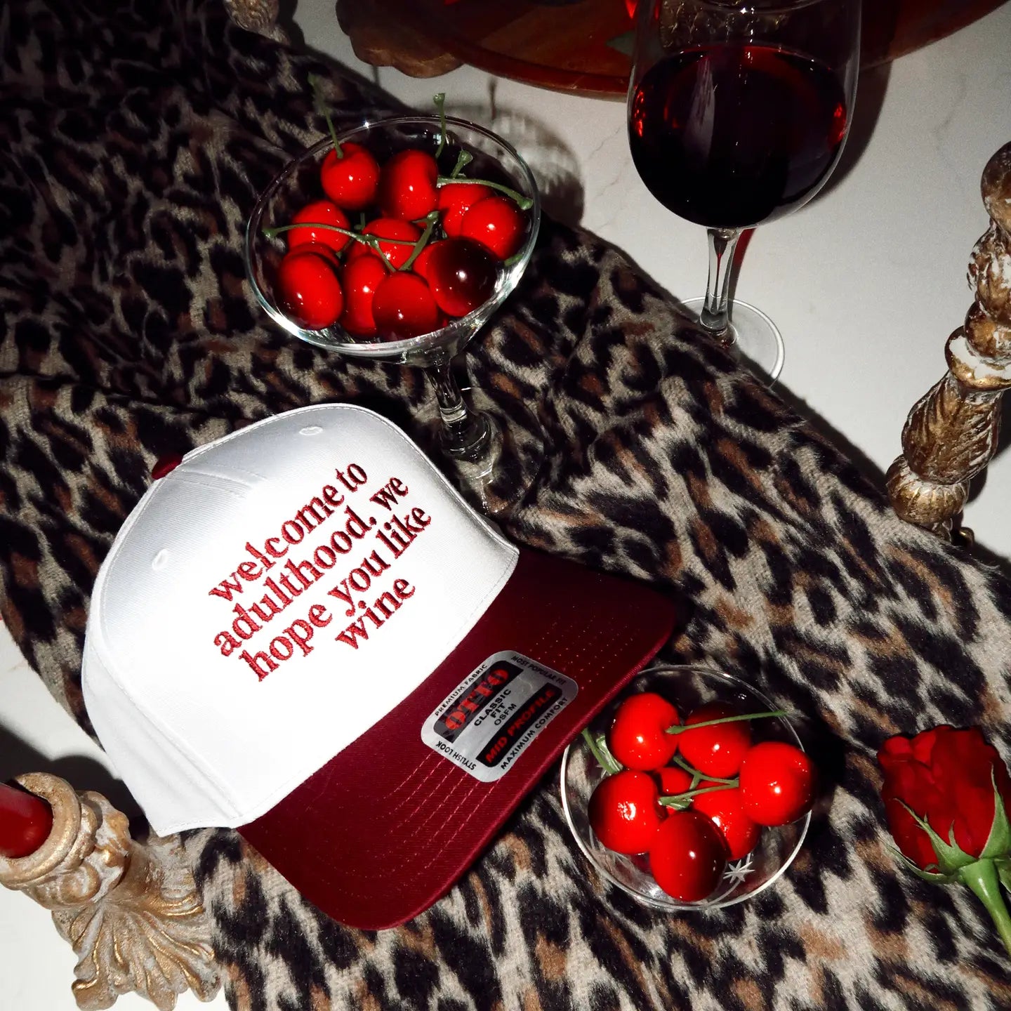 I hope you like wine hat