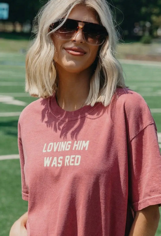 Loving him was red ❤️