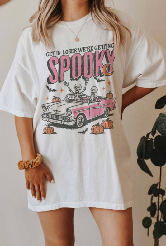 Getting spooky tee