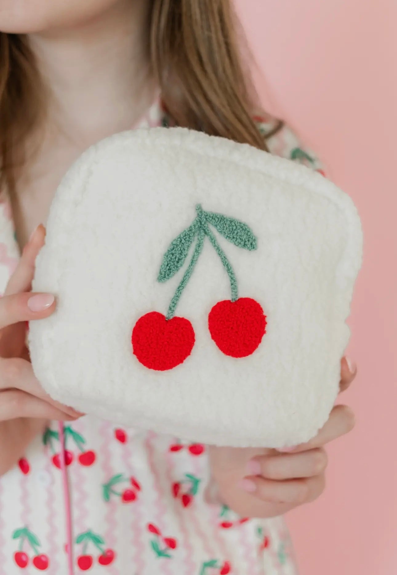 Cherry on top makeup bag 🍒