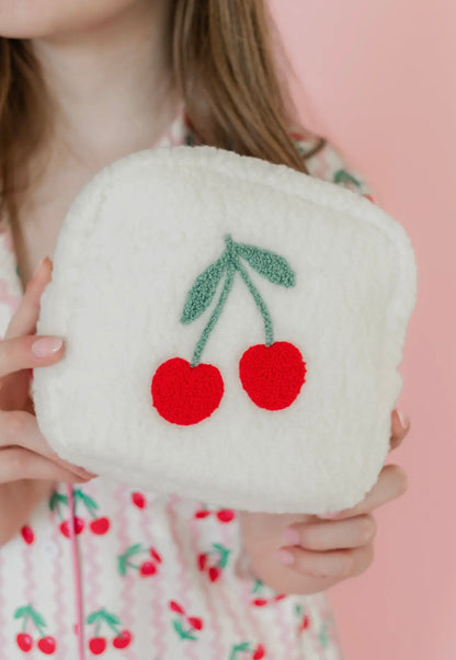 Cherry on top makeup bag 🍒