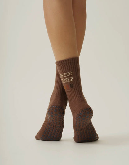 Espresso yourself Pilate socks ☕️