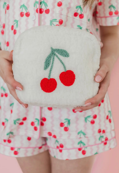 Cherry on top makeup bag 🍒