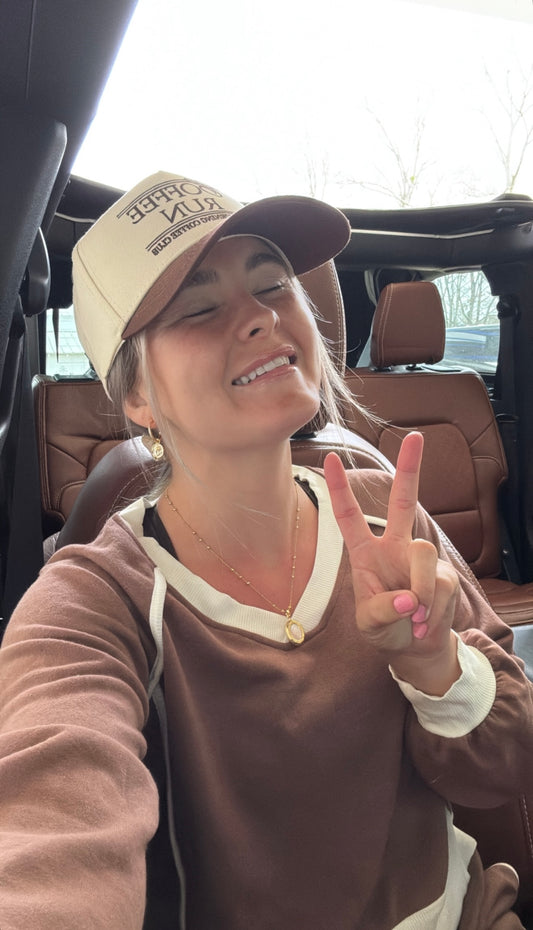 Coffee run hat ☕️