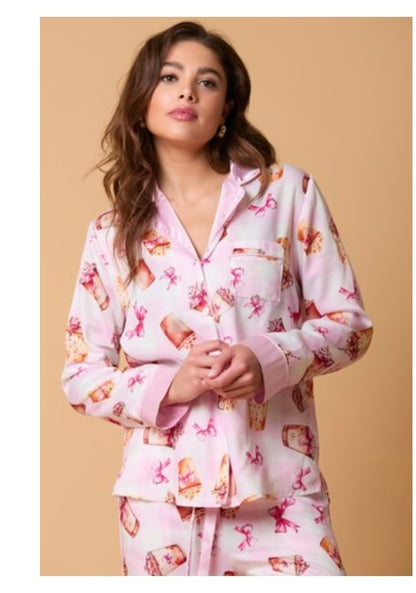 Coffee silk Jammies