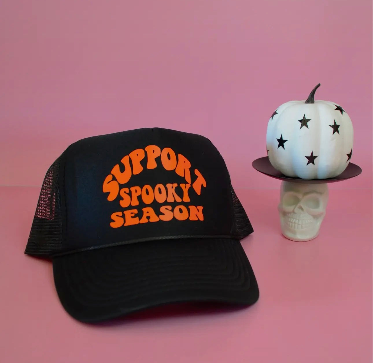 Support spooky season hat 👻