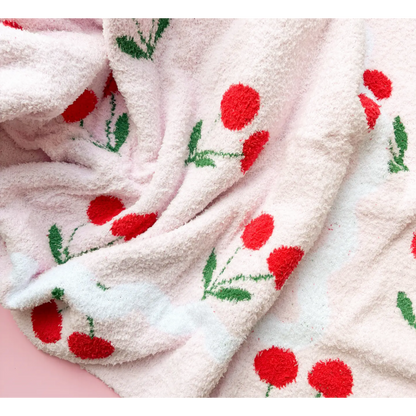 Cherries & Chill blanket