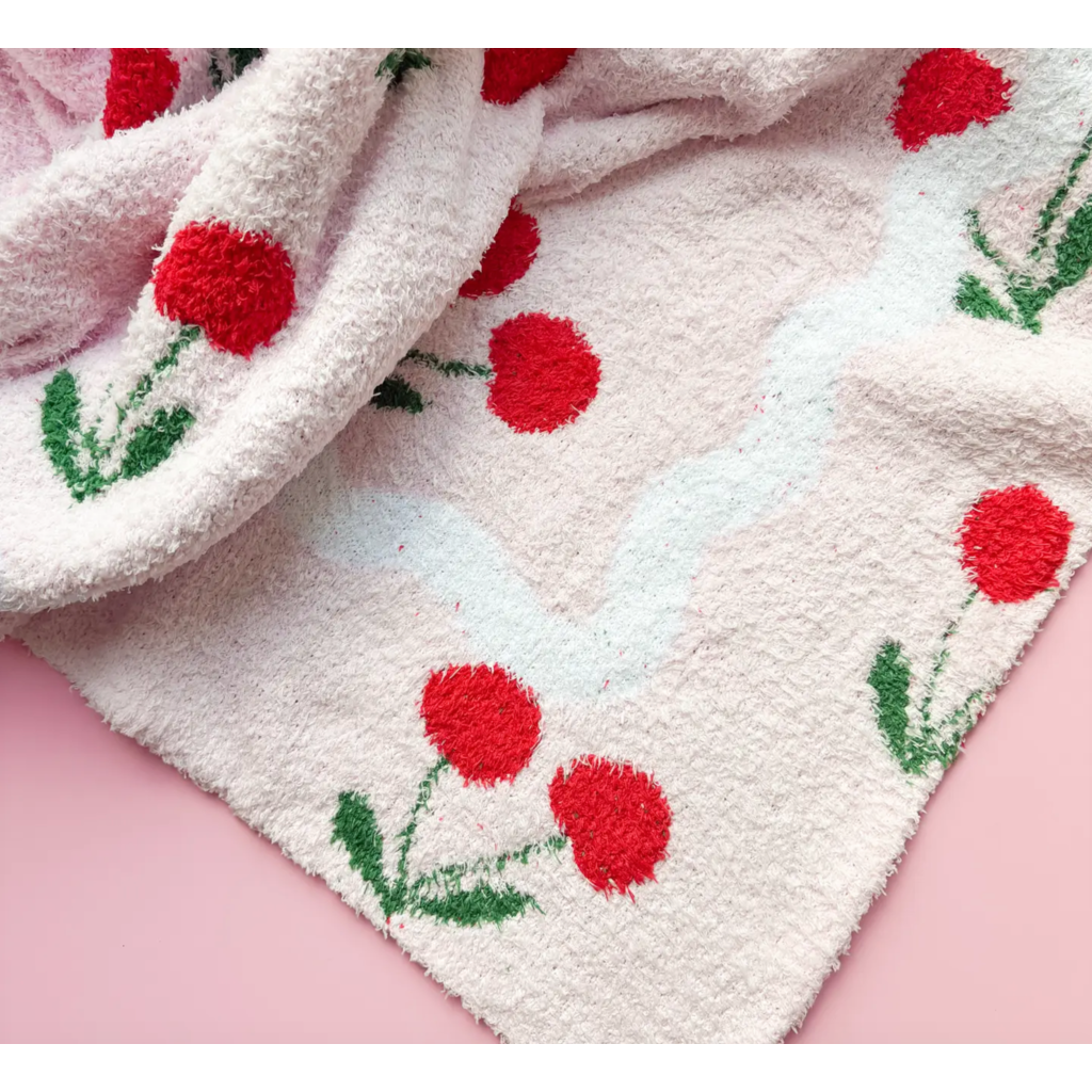 Cherries & Chill blanket
