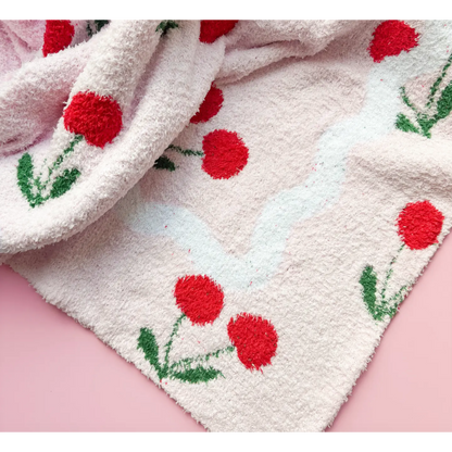 Cherries & Chill blanket