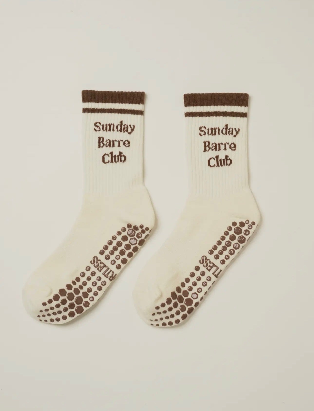 Sunday barre club Pilate socks 🤎