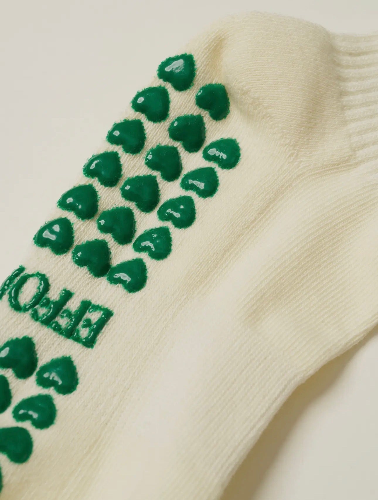 Bow ruffle pilate sock- green 💚