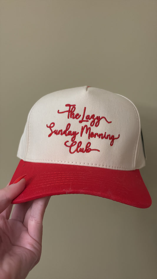Lazy Sunday morning hat
