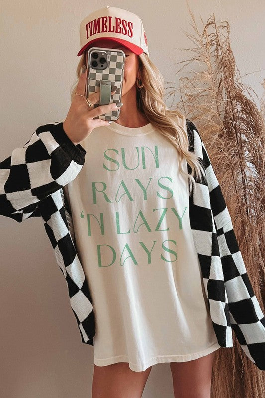 Lazy day tee