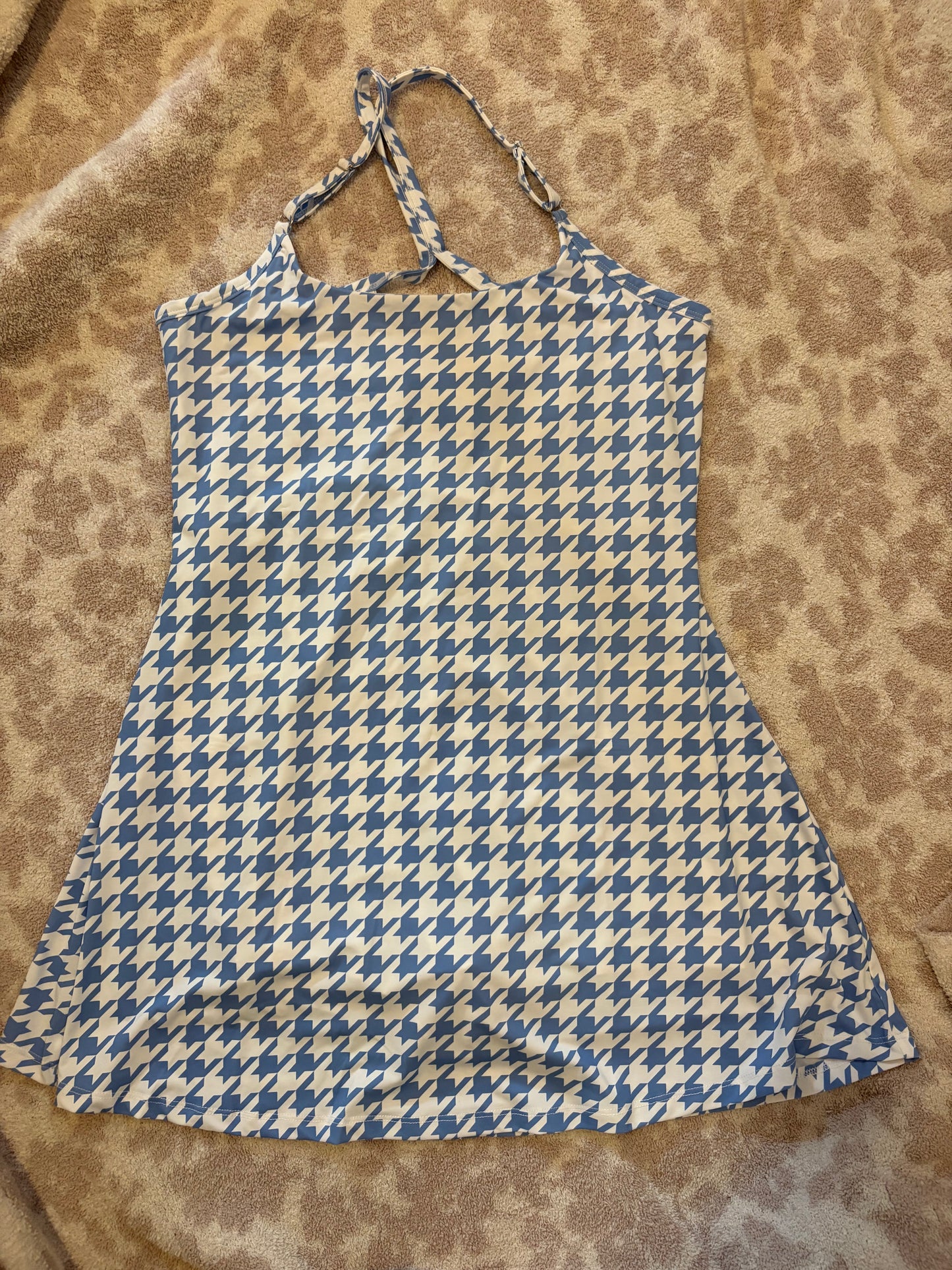 Blue summer dress